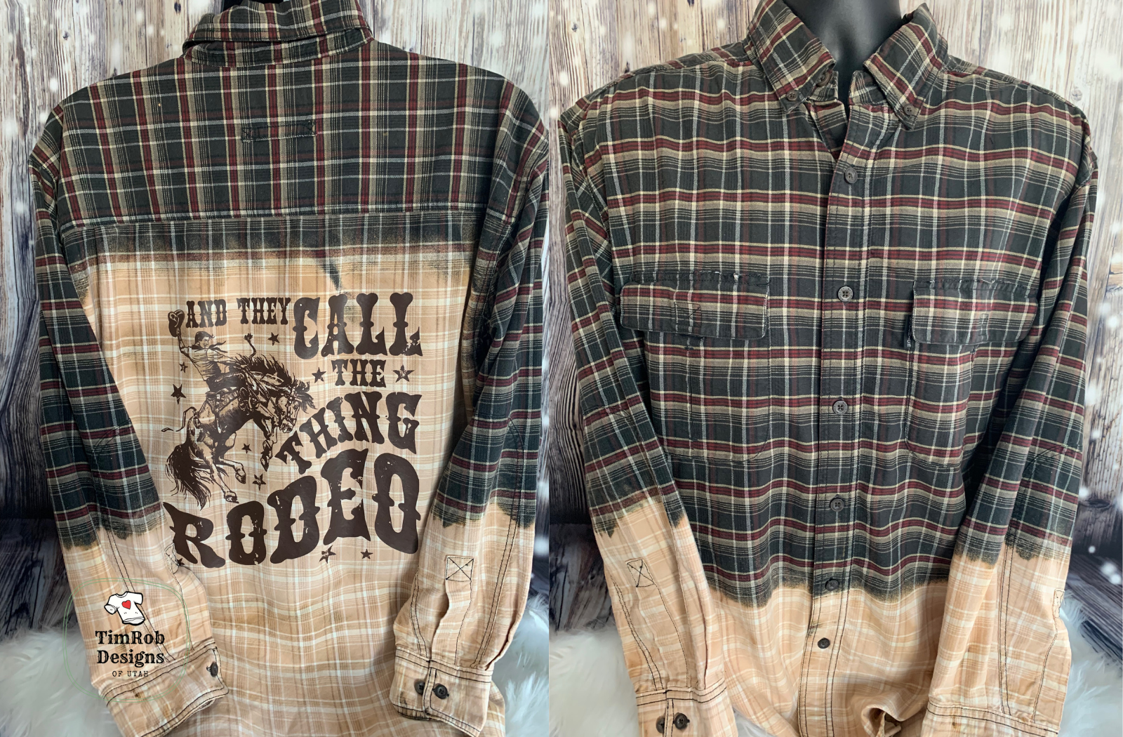 Call The Thing Rodeo Flannel