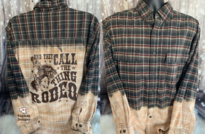 Call The Thing Rodeo Flannel