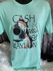 Cash Hank WIllie Waylon Guitar