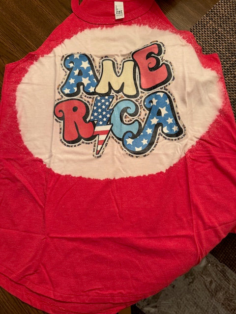 America - Bleached tank