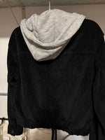 Load image into Gallery viewer, Corduroy Jacket with removable hood
