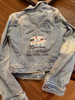 Load image into Gallery viewer, What Happens on the Trail Ride - Denim Jacket
