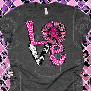 LOVE - Breast Cancer Awareness