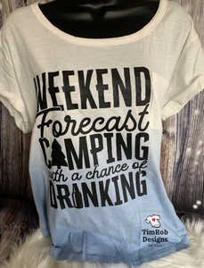 Weekend Forecast - Camping and Drinking