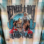 Load image into Gallery viewer, Between A Rock and a Hard Place Flannel
