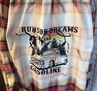 Dreams and Gasoline - Bleached Flannel