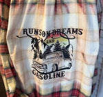 Load image into Gallery viewer, Dreams and Gasoline - Bleached Flannel
