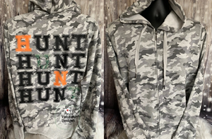 HUNT - Ladies camo Hoodie