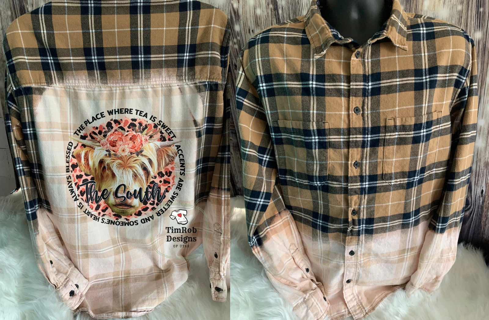 The South Highland Cow Flannel