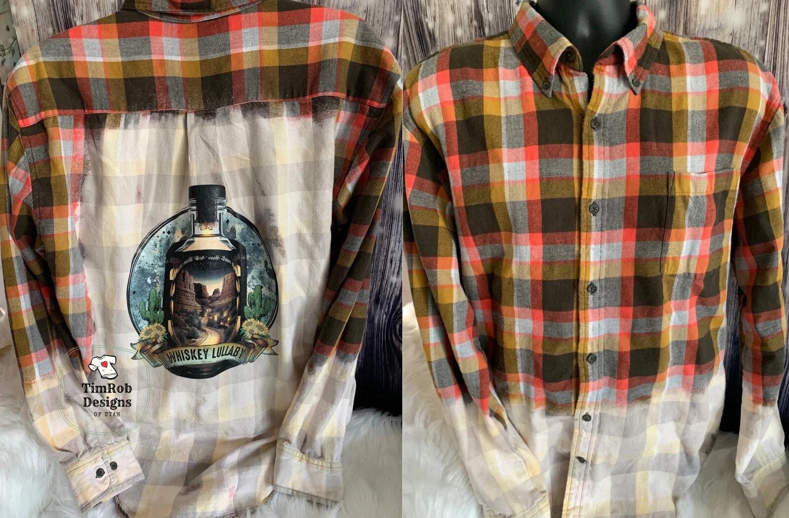 Whiskey Lullaby Flannel