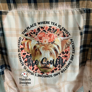 The South Highland Cow Flannel