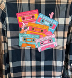 Load image into Gallery viewer, Country Mix Tapes Flannel
