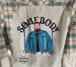 Load image into Gallery viewer, Somebody Save Me - Flannel
