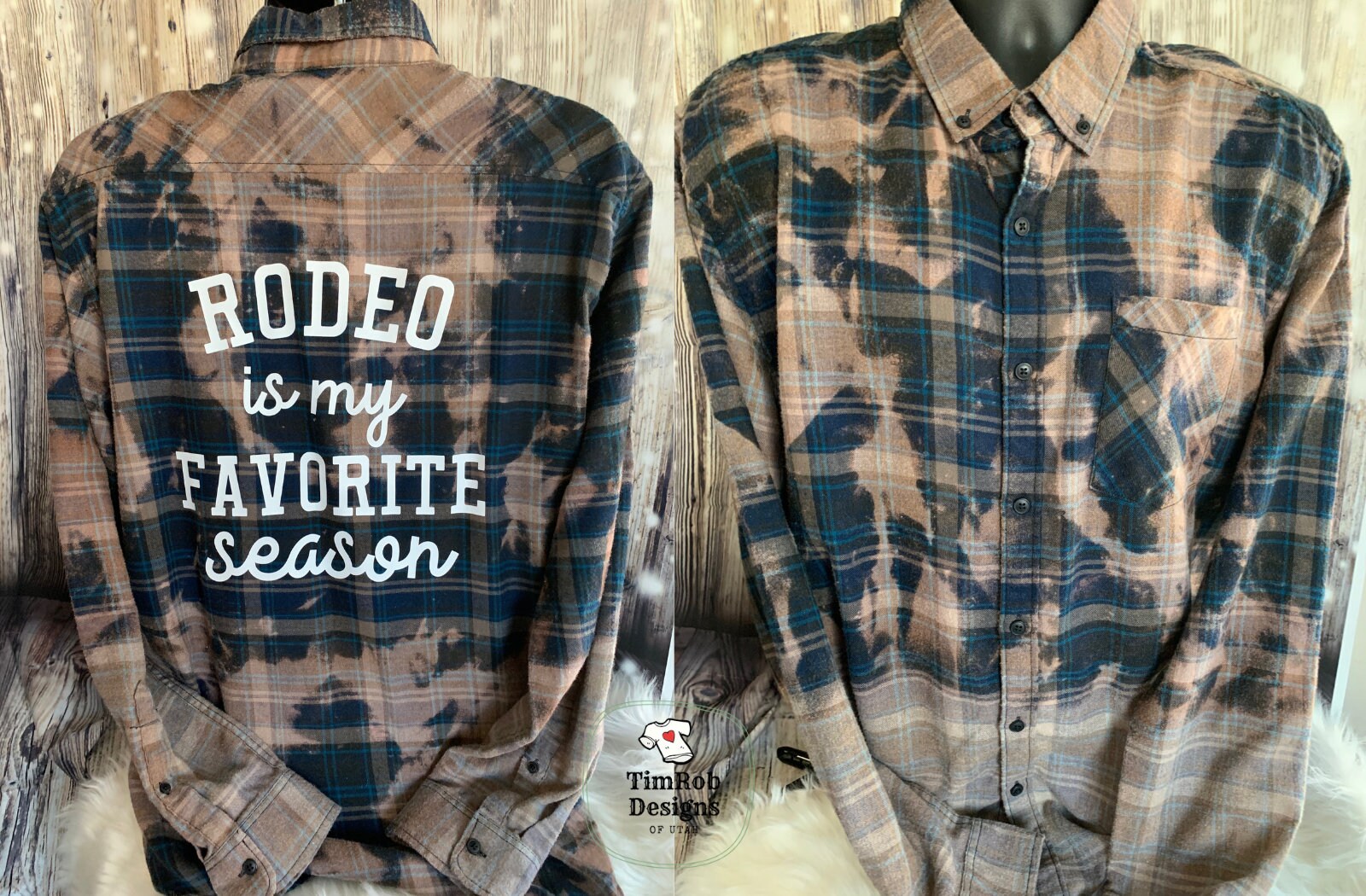 Rodeo is my Favorite Season flannel