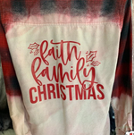 Load image into Gallery viewer, Faith Family Christmas Flannel
