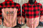Load image into Gallery viewer, LOVE Christmas - Kids Bleached Flannel
