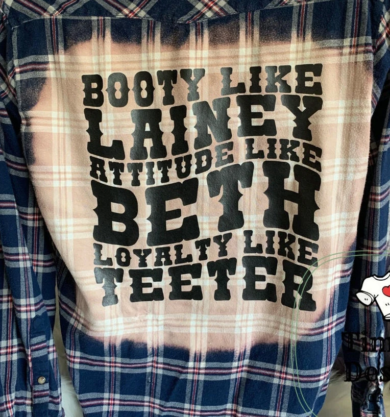 Booty Like Lainey Flannel
