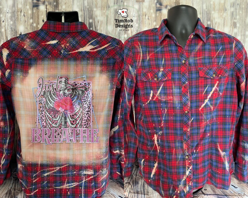 Just Breathe Flannel