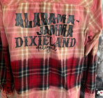 Load image into Gallery viewer, Alabama Jamma Bleached Flannel
