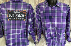 Bud and Sissy Flannel