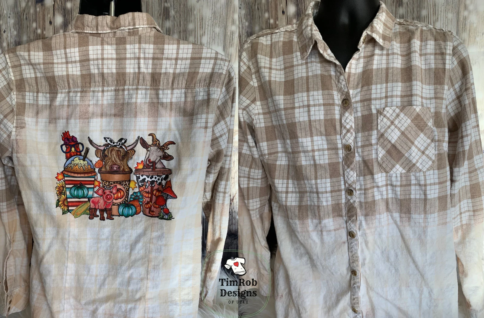 Fall Animals Flannel