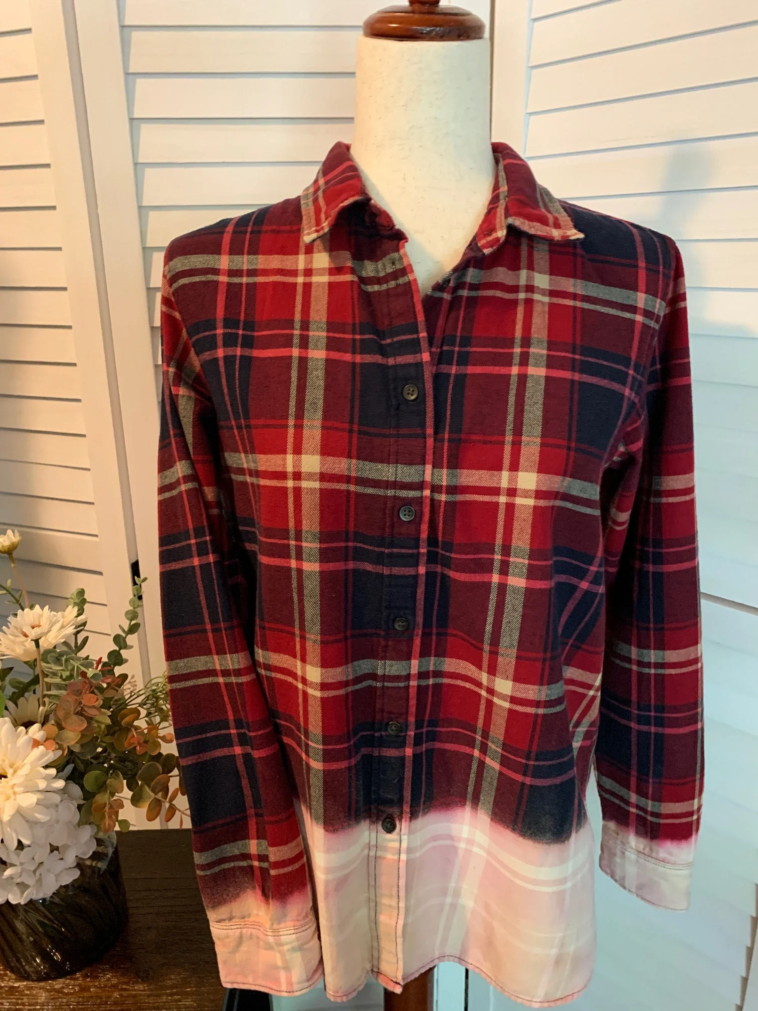 American Woman Bleached Flannel