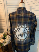 Load image into Gallery viewer, We are All Dreamers flannel
