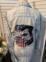 Load image into Gallery viewer, Ragged Old Flag Flannel
