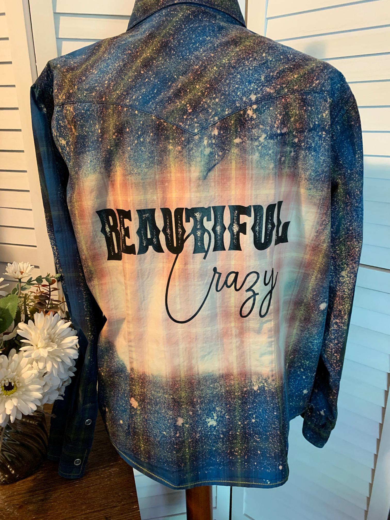 Beautiful Crazy Flannel/Plaid