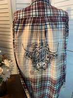 Load image into Gallery viewer, Highland Cow Flannel

