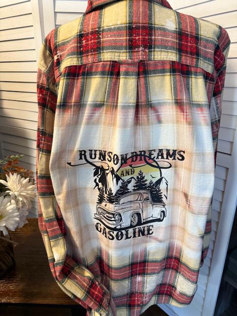Dreams and Gasoline - Bleached Flannel