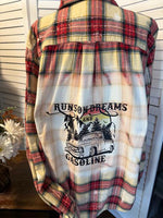 Load image into Gallery viewer, Dreams and Gasoline - Bleached Flannel
