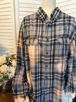 Load image into Gallery viewer, Heifer Eat Your Grass Bleached Flannel
