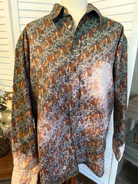 Vintage Soul  Cassette-Floral bleached shirt