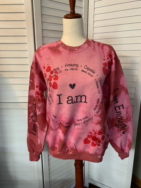 Custom Bleached Sweatshirt