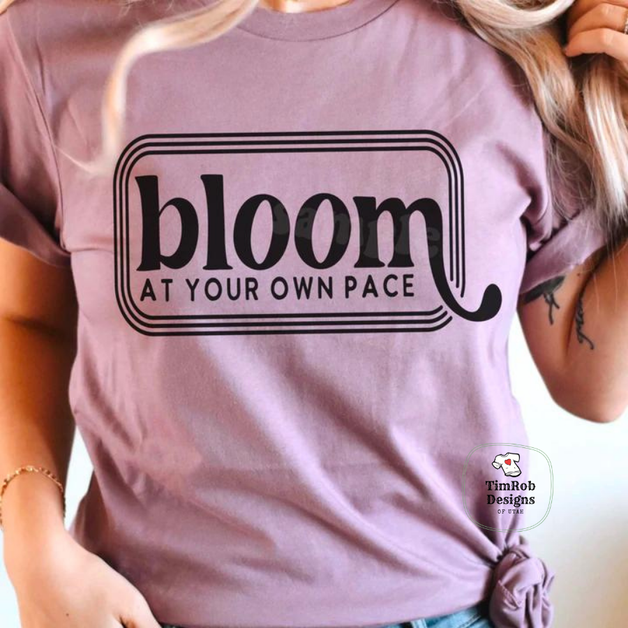 Bloom At Your Own Pace