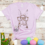 Load image into Gallery viewer, Easter - Bunnie with Leopard Glasses  - Custom
