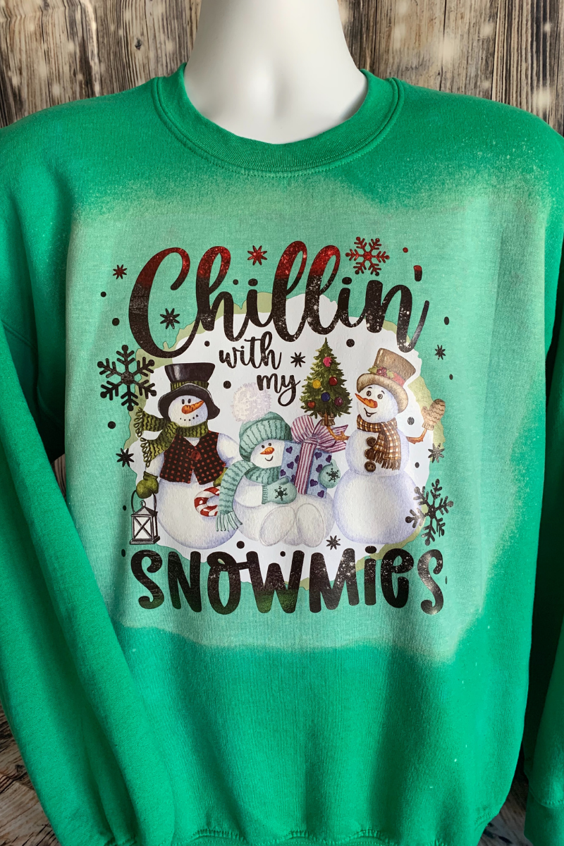 Chillin with My Snowmies Christmas Sweatshirt