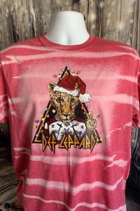 Def Leppard Christmas Rock Tee