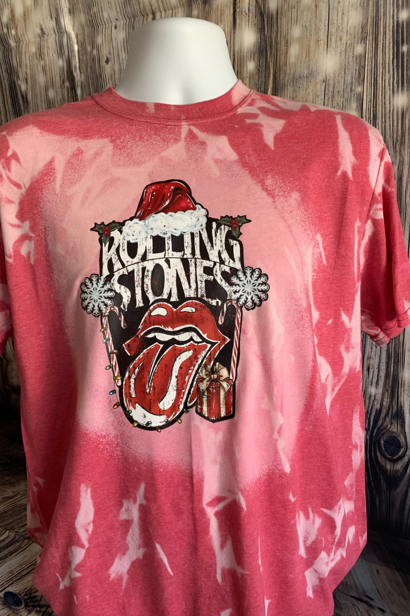 Rolling Stones Christmas Rock Tee