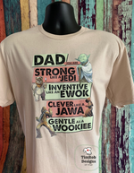 Load image into Gallery viewer, Dad - Strong Like A Jedi - Custom
