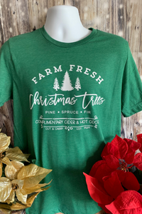 Farm Fresh Christmas Tree tee