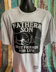 Father & Son - Best Friends For Life - Custom