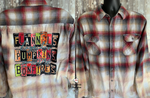 Load image into Gallery viewer, Flannels, Bonfires ....- Bleached Flannel/Non-bleached Plaid
