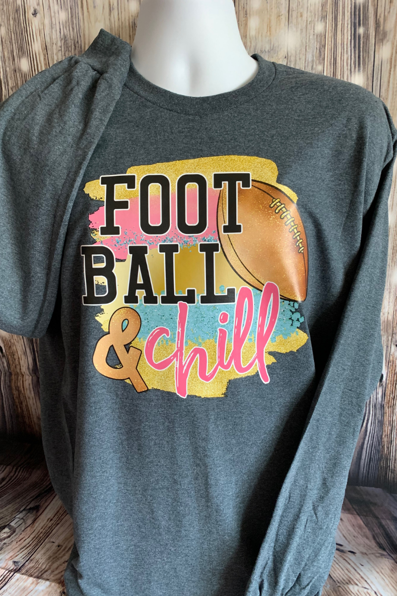 Football and Chill Tee