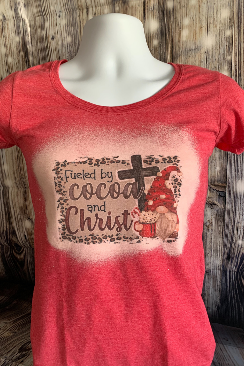 Fueled by Cocoa and Christ Tee