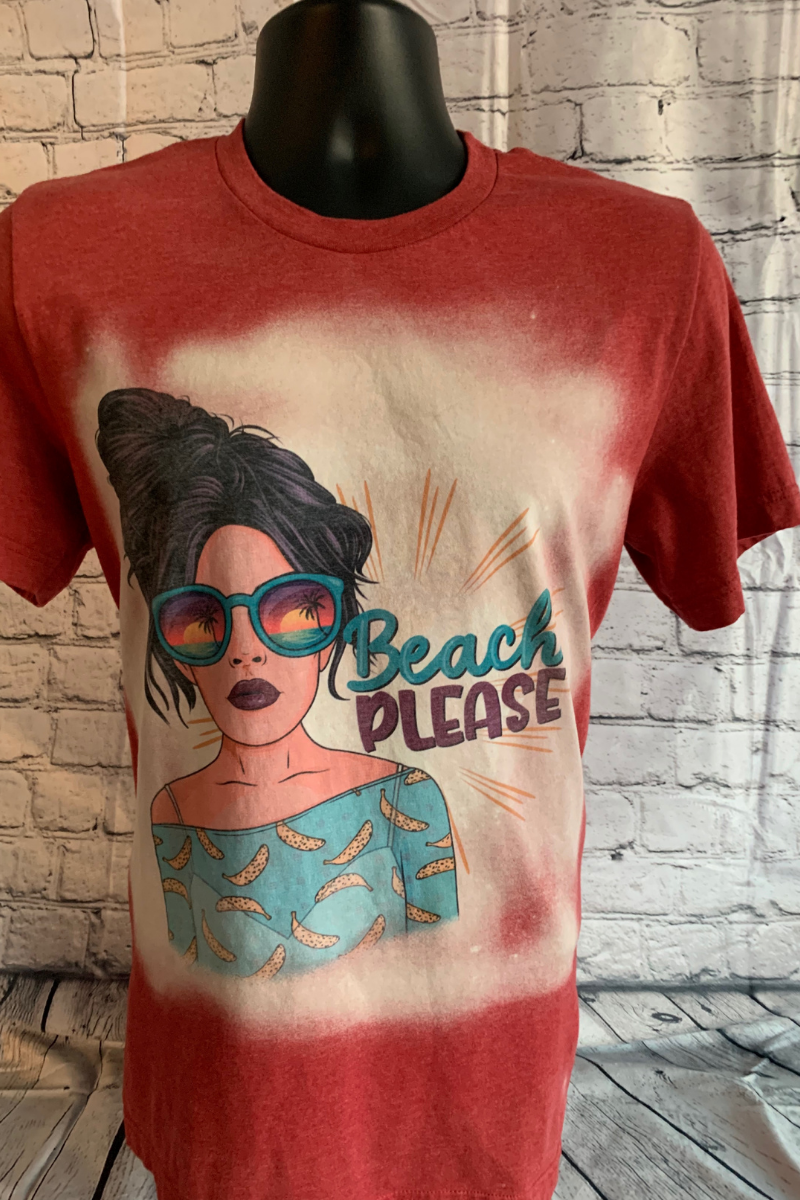 Funny Lady - Beach Please - Custom