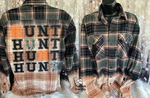 HUNT - Custom Bleached Flannel