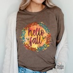 Load image into Gallery viewer, Hello Fall - Circle
