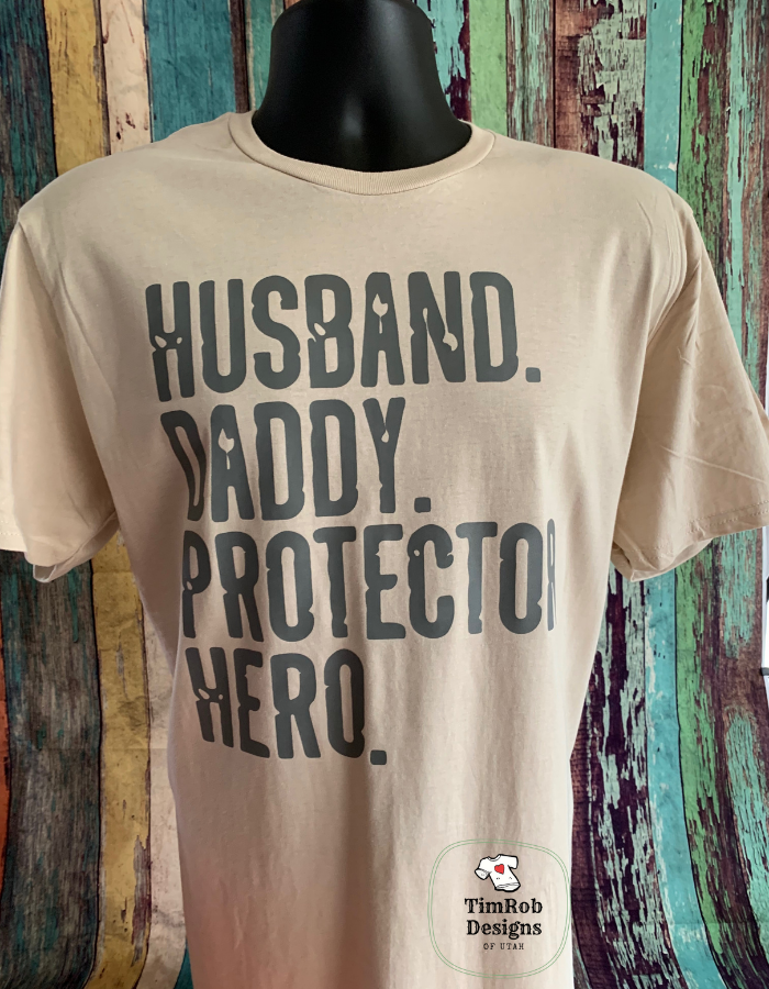 Husband Daddy Protector Hero - Custom